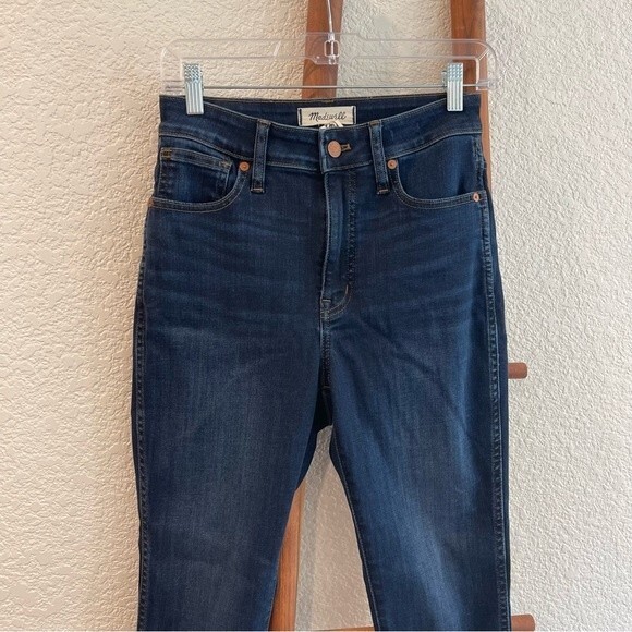 Madewell Curvy High-Rise Skinny Jeans in Woodland Wash Size 26 - Picture 4 of 15